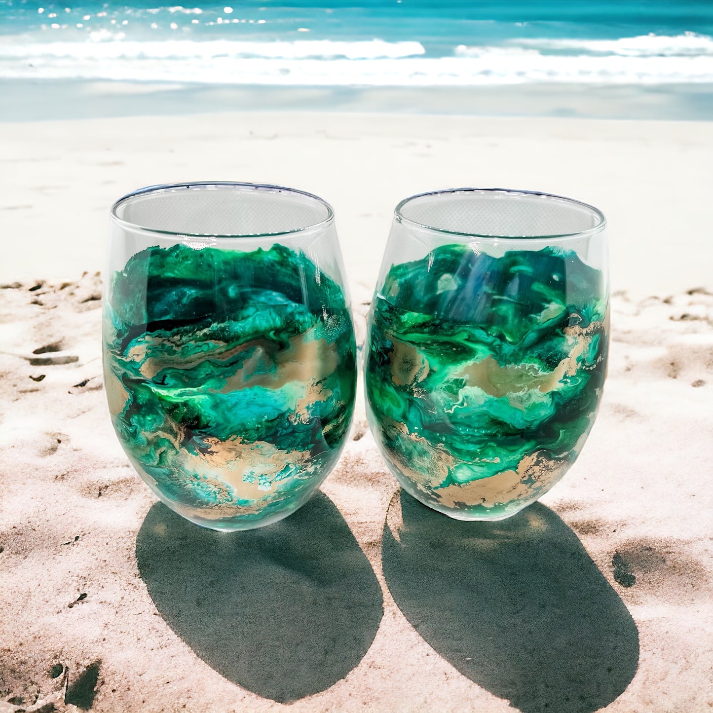 Stemless Wine Glasses